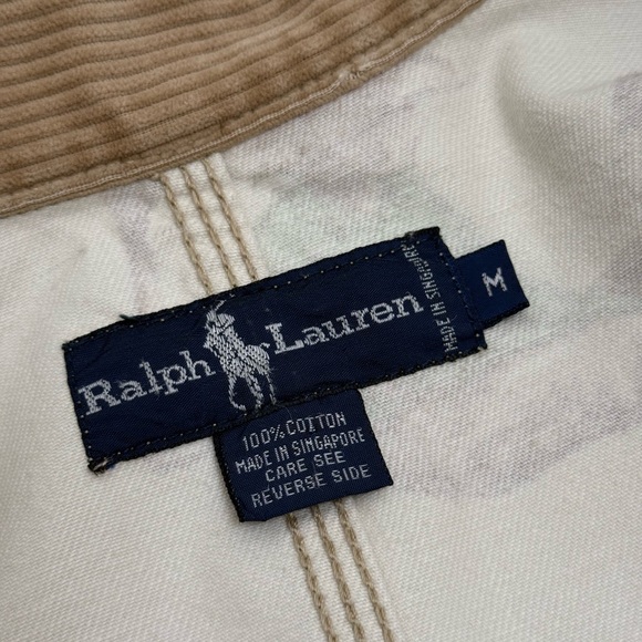Ralph Lauren Beige Western cowboy Print Jacket - Picture 10 of 11